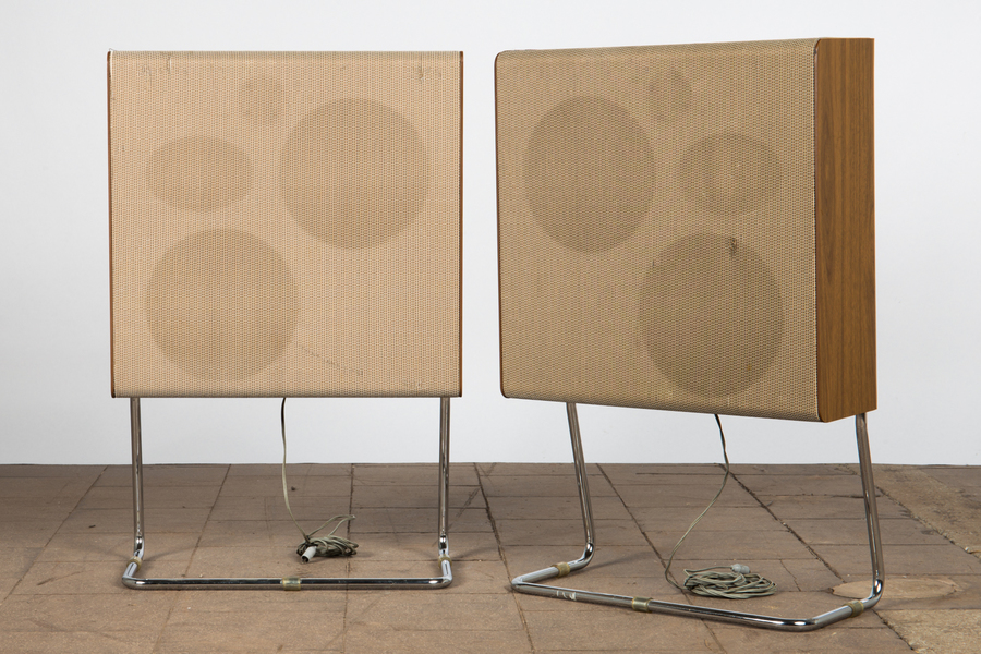 Vintage German Speakers From Telefunken, 1959, Set Of 2 Vinterior