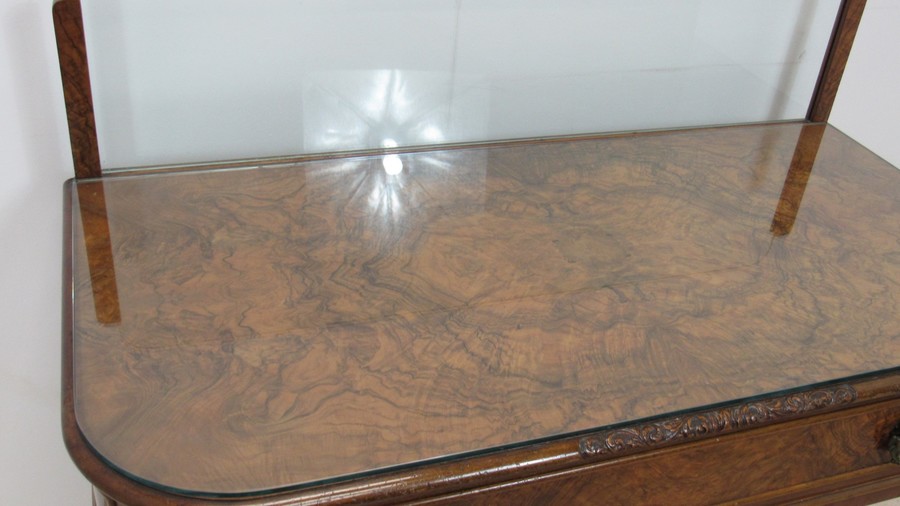 Superb Walnut Side Table, 1900s photo vinterior
