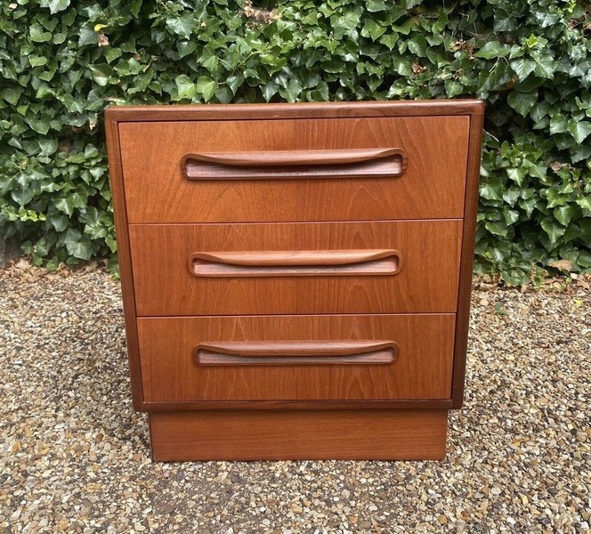 Vintage G Plan Fresco Bedside Drawers Vinterior