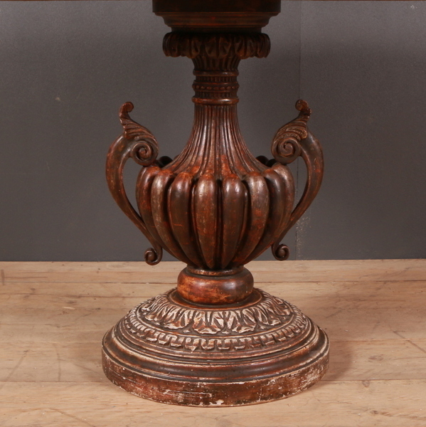 Stunning 19th C Italian Marble Topped Centre Table With Original Paint. 1890 photo furniture