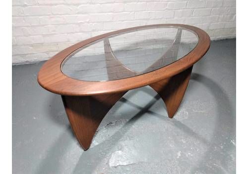 G Plan Astro Coffee Table (Occasional Table) Designed By V.B Wilkins 1969, Fully Restored With Brand New Strengthened Glass