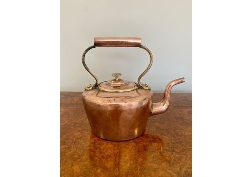 Antique George III Quality Copper Kettle