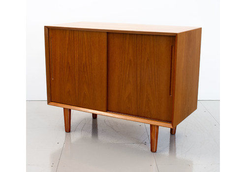 Danish Teak Small Sideboard By Svend Aage Rasmussen