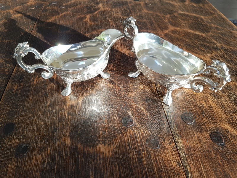 Corbell & Co Silver Sugar And Creamer Set Vinterior