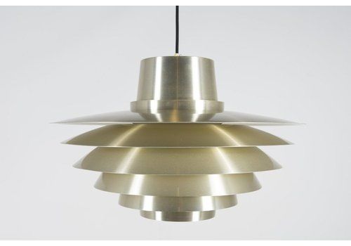 Mid Century Danish Verona Pendant Lamp By Svend Middelboe For Nordic Solar 1970s