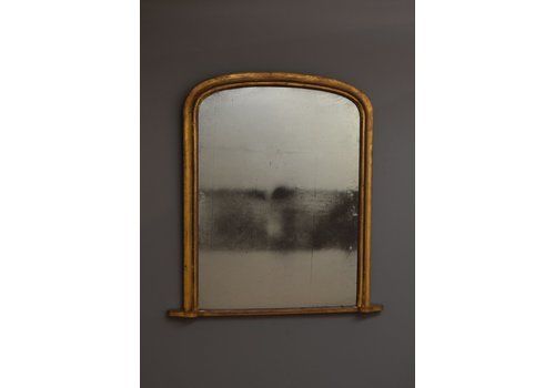 English Gilt Overmantel Mirror