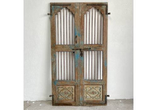 Teak Jali Gates Doors