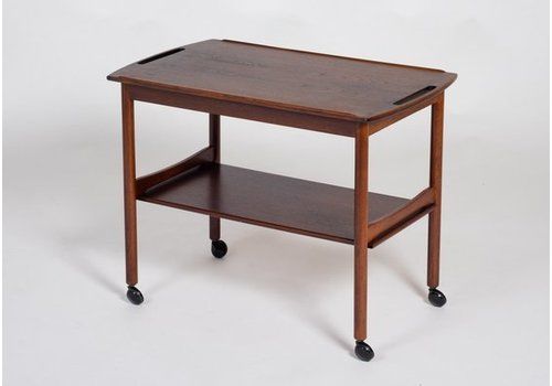 Danish Serving Cart In Teak 1960s