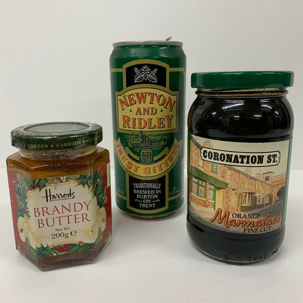 Coronation Street Memorabilia Marmalade Newton Ridley Can Harrods