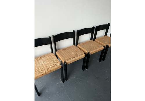 Set Of X4 1970s Habitat Faeroe Chairs