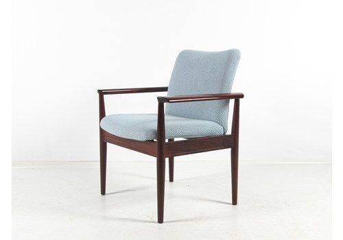 Chair "Diplomat", Rosewood, Finn Juhl, Cado, Between 1961 And 1965   Last Item Of Five
