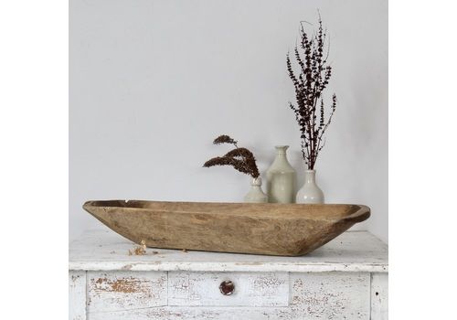 Beautiful Antique Dough Bowl, 1800s