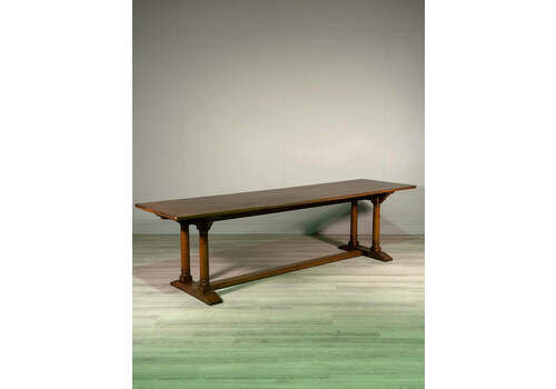 Antique Heals Tilden 9ft Oak Dining Table