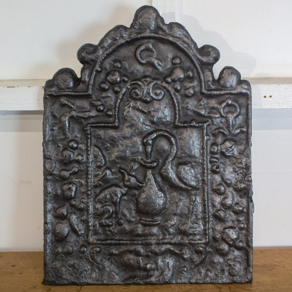 Cast Iron Fire Back Plate Vinterior