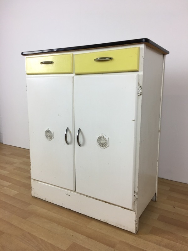 Vintage Retro 1950s 60s Freestanding Kitchen Cupboard Larder Unit