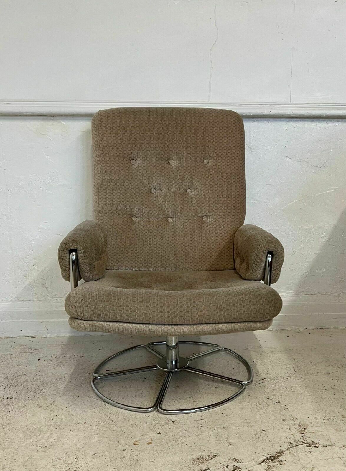 Terence Conran Swivel Chair, 1970s Sir Terence Conran Vinterior