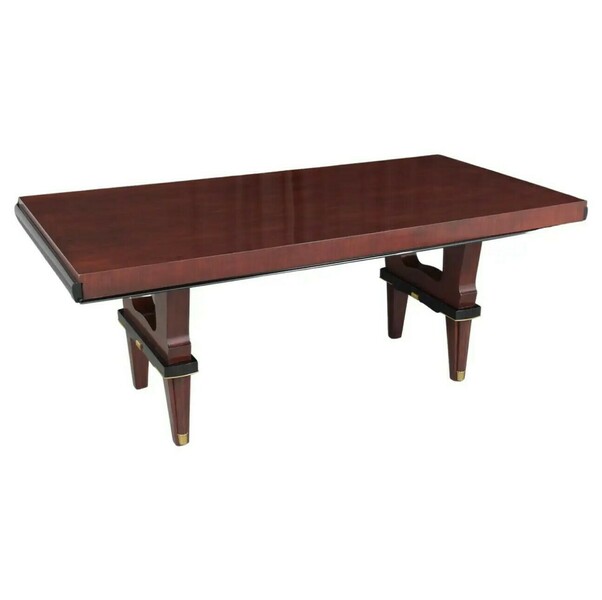 1960s Walnut Mid Century Modern Dining Table Vinterior