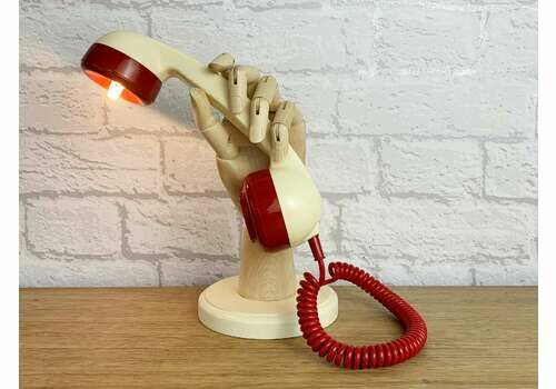 Retro Telephone Hand Lamp